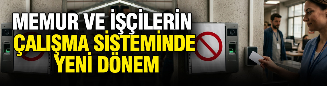İş yerlerinde biyometrik veriyle mesai takibi yasaklandı