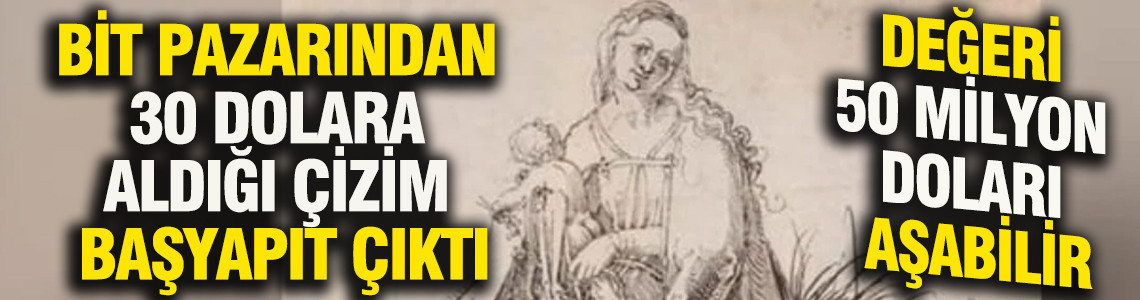 Bit pazarından 30 dolara aldığı çizim başyapıt çıktı: Değeri 50 milyon doları aşabilir