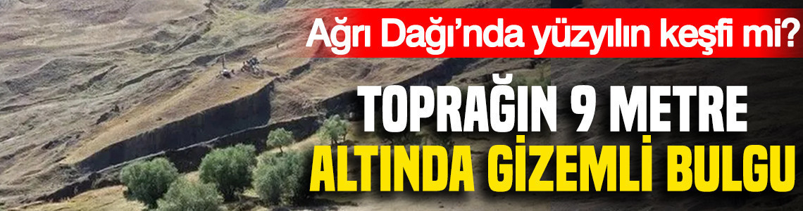 Ağrı Dağı’nda Nuh’un Gemisi’ne ait olduğu iddia edilen ahşap parçaları bulundu