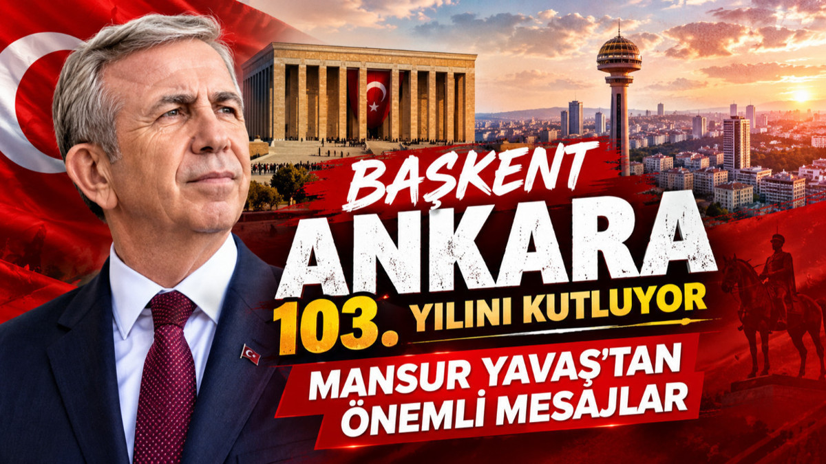 Ankara'nın başkent oluşunun 103. yılı törenle kutlandı