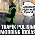 Trafik polisine mobbing iddiası... Görüntüler büyük tepki toplandı