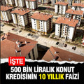500 bin liranın 10 yıllık geri ödemesi 1 milyon 700 bin lira