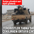 Teröristler Tabka’dan çekilirken ortaya çıktı: Suriye yönetimi sert tepki gösterdi