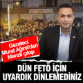Murat Ağırel'den 'Menzil' çıkışı: Dün FETÖ için uyardık dinlemediniz