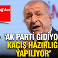 Özdağ’dan Londra çıkışı: AK Parti gidiyor, kaçış hazırlığı yapılıyor