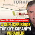 Yılmaz Özdil’den çarpıcı uyarı: Türkiye Kobani’yi vurabilir