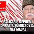 Balıkesir’de 5.1’lik deprem sonrası Üşümezsoy’dan net mesaj: Büyük deprem beklemiyorum
