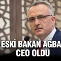 Eski Hazine Bakanı Naci Ağbal, Aksa Enerji’nin CEO’luğuna atandı