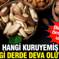 Hangi kuruyemiş hangi derde deva oluyor? Bir avuçla ömrünüzü uzatın