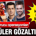 Murat Dalkılıç, Kaan Tangöze, İsmail Hacıoğlu... Ünlülere yönelik uyuşturucu operasyonu; Tam liste