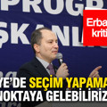 Fatih Erbakan'dan çok konuşulacak uyarılar: Türkiye’de seçim bile yapılamayacak noktaya gelebiliriz