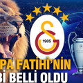Galatasaray'ın Şampiyonlar Ligi’nde son 16 turundaki rakibi belli oldu