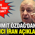 ABD- İsrail, İran savaşı Türkiye'yi nasıl etkileyecek? Ümit Özdağ'dan dikkat çeken açıklama
