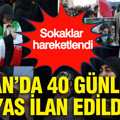 İran’da 40 günlük yas ilan edildi: Sokaklar hareketlendi