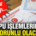 Tapu işlemlerinde zorunlu olacak: Miktar detayı...