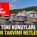 TOKİ sosyal konutlarında teslim takvimi netleşiyor: Öncelik deprem bölgesine