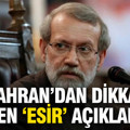 Tahran’dan ABD askerleriyle ilgili çarpıcı “esir” açıklaması