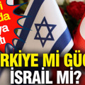 Türkiye mi güçlü İsrail mi? İşte iki ülkenin özellikleri