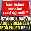 TOKİ İstanbul başvurusu kabul edilenler ve reddedilenler... İsim listesi nereden, nasıl öğrenilir?
