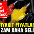 Akaryakıt fiyatlarına zam geliyor: Çiftte indirim sevinci kısa sürdü