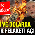 Atilla Yeşilada altın ve dolar için ateşi yaktı: Çok sert satacaklar
