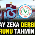 Yapay zeka Trabzonspor-Rizespor maçının sonucunu tahmin etti