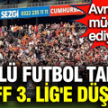 Avrupa'da mücadele ediyorlardı: Köklü futbol takımı TFF 3. Lig'e düştü