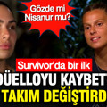 Survivor’da bir ilk düelloyu kaybetti, takım değiştirdi: Gözde mi Nisanur mu?