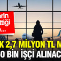 Yıllık 2,7 milyon TL maaşa 50 bin işçi alınacak: Türklerin akın akın gittiği ülke
