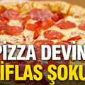 Pizza devine iflas şoku: Franchise şirketi başvuru yaptı