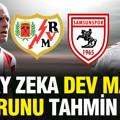 Yapay zeka Rayo Vallecano-Samsunspor maçının sonucu tahmin etti