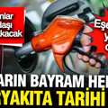 İktidarın bayram hediyesi akaryakıta tarihi zam oldu