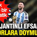 Arjantinli efsane Lionel Messi rekorlara doymuyor... Yok böyle bir istatistik