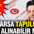 Arsa tapulu ev alınabilir mi? Mert Başaran ezber bozdu