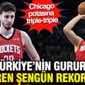 Türkiye’nin gururu Alperen Şengün rekoru kırdı: Houston, Chiacago’ya yenildi