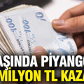 90 yaşında piyangodan 77 milyon TL kazandı