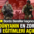 Dünyanın en zor askeri eğitimleri açıklandı: Bordo Bereliler kaçıncı? Sadece çelik gibi olanlar başarıyor