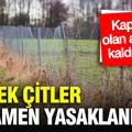 Yüksek çitler tamamen yasaklanıyor: Kapısında olan alelacele kaldırıyor