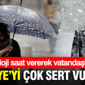 Meteoroloji ‘çok sert vuracak’ diyerek uyardı: Türkiye’ye öğlen saatinde giriş yapacak