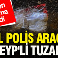 Sivil polis aracına EYP'li tuzak: Valilikten açıklama geldi