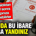 Tapu sahiplerini ilgilendiriyor: Hatayı yapıp evi aldıktan 5 yıl sonra kapınıza gelebilirler