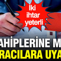 Ev sahiplerine müjde, kiracılara uyarı: İki ihtar yeterli