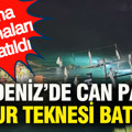 Ölüdeniz’de can pazarı: Tur teknesi battı... Arama çalışmaları başlatıldı