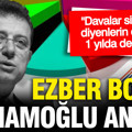 Ezber bozan İmamoğlu anketi: Davalar hukuki mi görülüyor, siyasi mi?