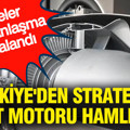 Türkiye'den jet motoru için stratejik hamle... Ülkeler arası anlaşma imzalandı