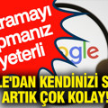 Google'dan kendinizi silmek artık çok kolay... Bu aramayı yapmanız yeterli
