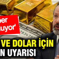İslam Memiş’ten altın ve dolar için 15 gün uyarısı: Ezber bozuluyor