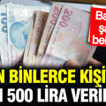 On binlerce kişiye 2 bin 500 lira verilecek: Şartları belli oldu... İBB açıkladı