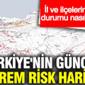 Türkiye'nin güncel deprem risk haritası: İl ve ilçelerin durumu nasıl?