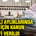 Emekli maaşlarında artış için kanun teklifi verildi